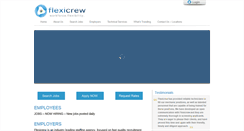 Desktop Screenshot of flexicrew.com